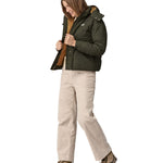 Patagonia downdrift jacket in pine green colour 