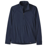 Patagonia Kid's Capilene Midweight Zip Neck Top - New Navy