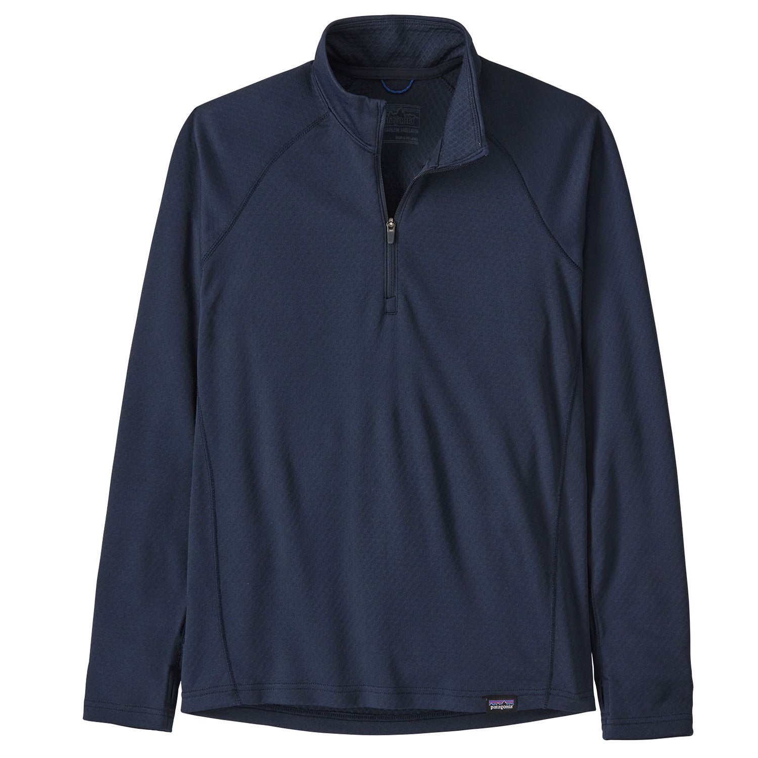 Patagonia Kid's Capilene Midweight Zip Neck Top - New Navy