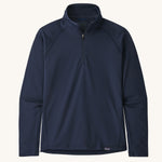 Patagonia Kid's Capilene Midweight Zip Neck Top - New Navy
