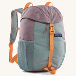 Patagonia Kids Refugito 12L in a Thermal Blue colour on a plain background. 