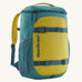 The Patagonia Kids Refugito Day Pack 18L in Wetland Blue on a plain background.