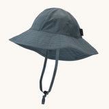 Patagonia Kid's Trim Brim Hat in a Plume Grey colour.
