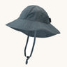 Patagonia Kid's Trim Brim Hat in a Plume Grey colour.