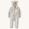 Patagonia Little Kids Furry Friends Bunting - Birch White