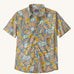 The Patagonia Men's Go To Shirt with a Flourish / Abundant Blue design on a plain background.