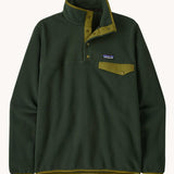 Patagonia Men's Lightweight Synchilla Snap-T Fleece - Old Growth Green