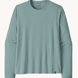 Patagonia men's long sleeved capilene cool daily shirt blue sage x-dye.