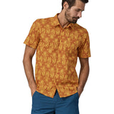 Patagonia Men's Go To Shirt - Swallowtail Geo / Still Blue