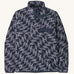 Patagonia Men's Synch Snap-T Pull Over New Navy on a plain background