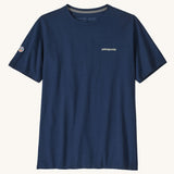 Patagonia Adult Fitz Roy Icon Responsibili-Tee - Lagom Blue