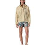 Patagonia women's skysail jacket in a natural colour front
