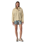 Patagonia women's skysail jacket in a natural colour front