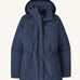 A Patagonia Women's Off Slope Jacket in a new navy colour on a plain background.