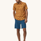 Patagonia Men's Go To Shirt - Swallowtail Geo / Still Blue
