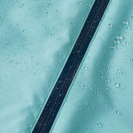  in a solid blue colour with reflective strips on the arms and stirrup straps on the feet. One-Piece is