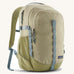 Patagonia refugio 26L back pack in weathered stone with grey straps and buckles. 
