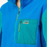 Patagonia Women's Microdini 1/2 Zip Fleece Pullover - Vessel Blue