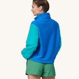Patagonia Women's Microdini 1/2 Zip Fleece Pullover - Vessel Blue