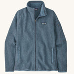 Patagonia Women's Better Sweater Jacket Utility Blue on a plain background