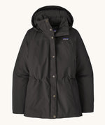 Patagonia off slope womens Black jacket with a brand logo