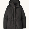 Patagonia off slope womens Black jacket with a brand logo