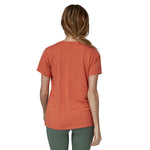 Patagonia Women's Cap Cool Daily Graphic Shirt - Quartz Coral X-Dye