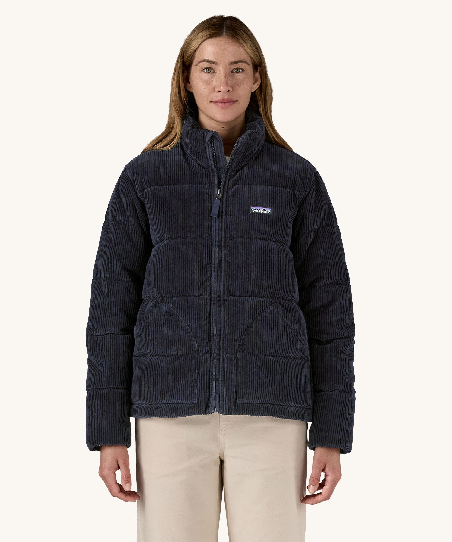 Patagonia Women's Cord Fjord Jacket - Sunken Blue – Babipur