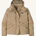 Patagonia Women's Downdrift Jacket Jacket in an Oar Tan Seabird Grey colour. We have a wide range of Patagonia adult's and children's coats and clothing at Babipur.