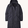 Patagonia Women's Downdrift Parka Jacket in a Sunken Blue colour.