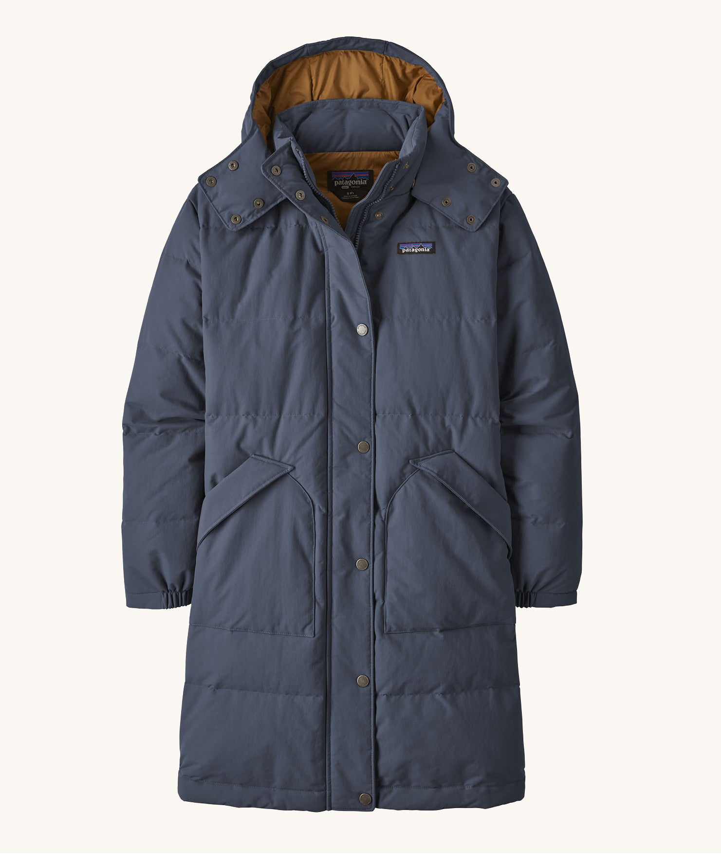 Patagonia Women's Downdrift Parka Jacket Smolder Blue – Babipur