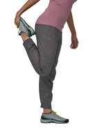 Patagonia women's hampi rock pants active wear in regular ink black. 
