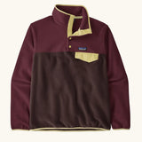 Patagonia Women's Lightweight  Synchilla® Snap-T Fleece - Den Brown