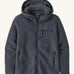  Patagonia Women's Retro Pile Hoody Smolder Blue on a plain background. 