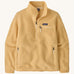 Patagonia Women's Retro Pile Marsupial Fleece in a Beeswax Tan colour