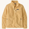 Patagonia Women's Retro Pile Marsupial Fleece in a Beeswax Tan colour