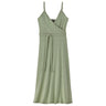 Patagonia Women's Salvia Green Wear With All Dress pictured on a plain white background 