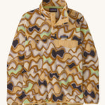 Patagonia Women's Synch Snap-T P/O Small Currents on a plain background