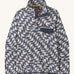 Patagonia Women's Synch Snap-T pull over Synched Flight Small on a plain background