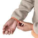 Patagonia women's synchilla fleece cuff detail