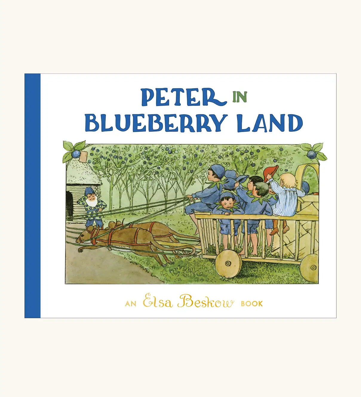 Peter In Blueberry Land by Elsa Beskow children's book. 