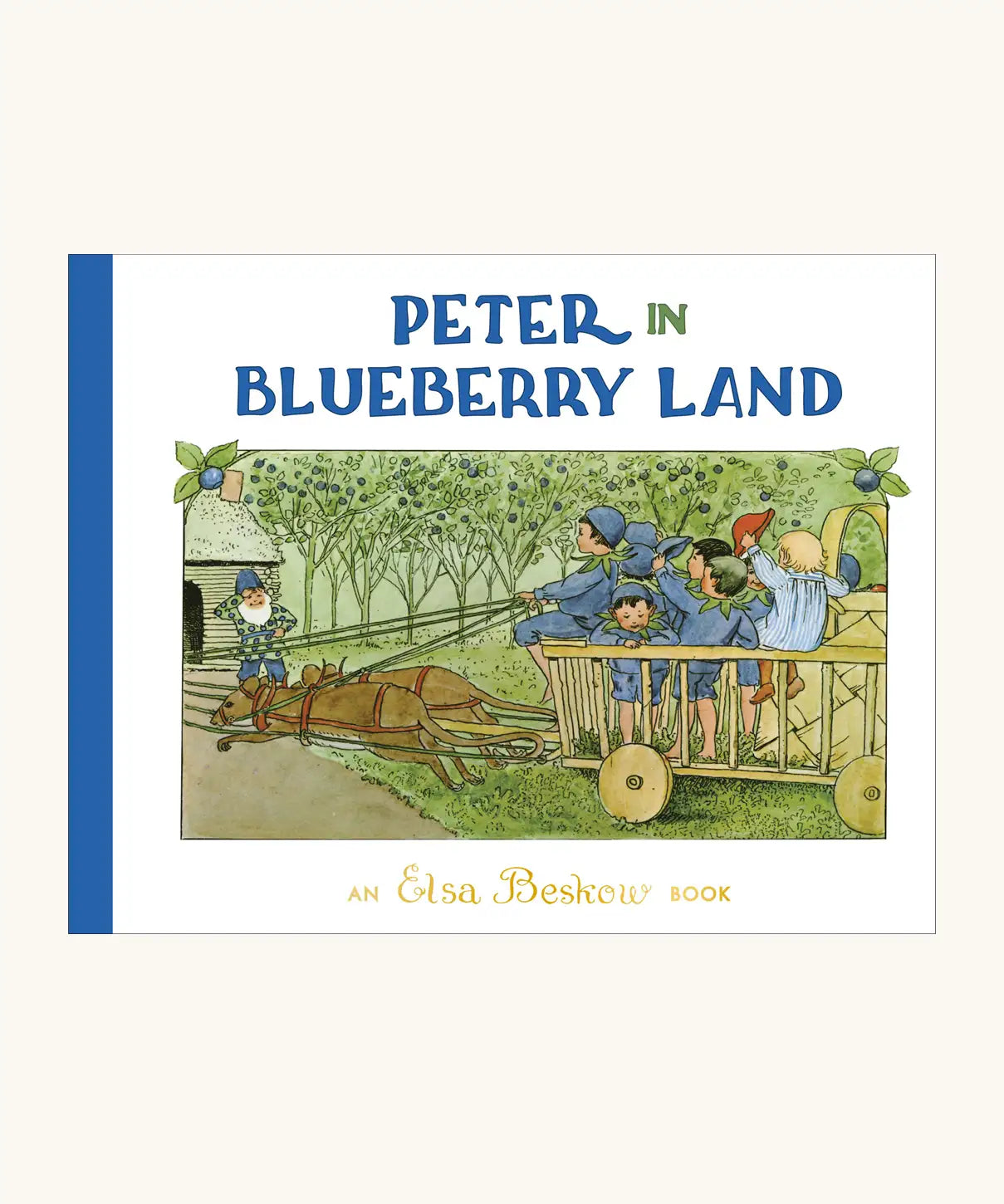 Peter In Blueberry Land by Elsa Beskow children's book. 