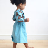 Pigeon Organics Pinafore Dress - Turquoise