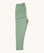 Pigeon Organics leggings - GOTS organic cotton leggings in pale green colour, Features a elasticated waistband for a comfortable fit.