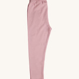 Pigeon Organics leggings - GOTS organic cotton leggings in pale pink colour, Features a elasticated waistband for a comfortable fit.