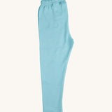 Pigeon Organics leggings - GOTS organic cotton leggings in light turquoise colour, Features a elasticated waistband for a comfortable fit.