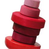 Grimm's Pink Wobble Stacking Tower