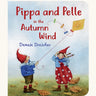 Cover of Pippa and Pelle In The Autumn Wind children's book written and illustrated by Daniela Drescher.