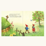 A view of two of the inside pages from the Pippa and Pelle In The Summer Sun children's book written and illustrated by Daniela Drescher.