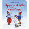 Pippa and Pelle in the Winter snow children's book written and illustrated by Daniela Drescher.